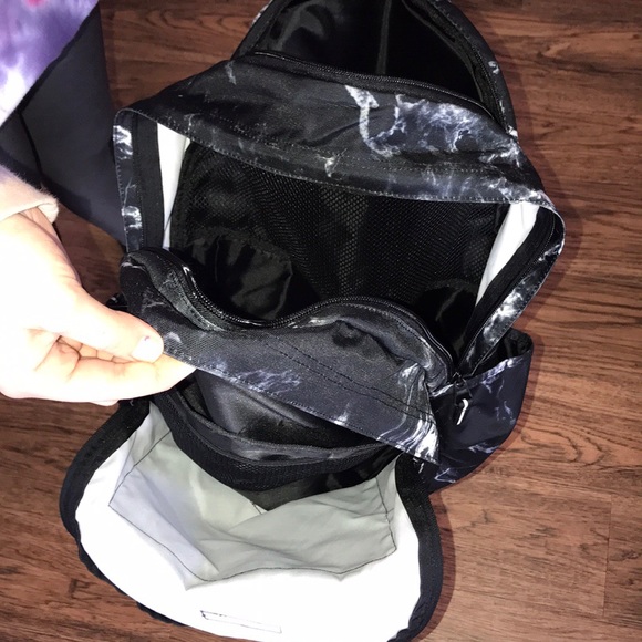 Campus Backpack - Black/White Marble - Picture 7 of 8